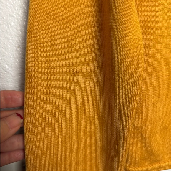 Vintage Michael Simon Golden Long Sleeve Top Eagle Design Silk Cotton Small - Picture 6 of 9